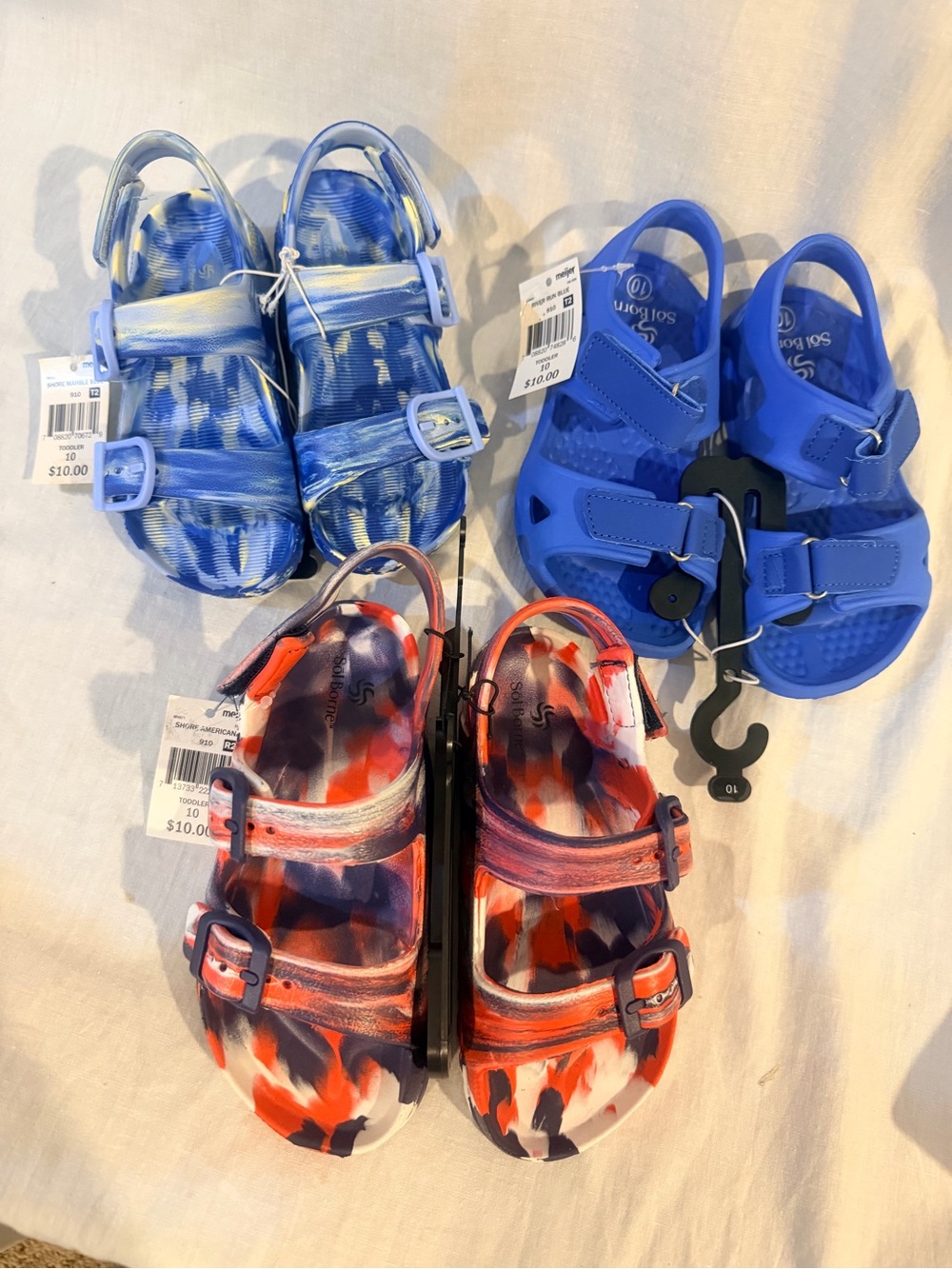 3 Pr. Kids Sandals